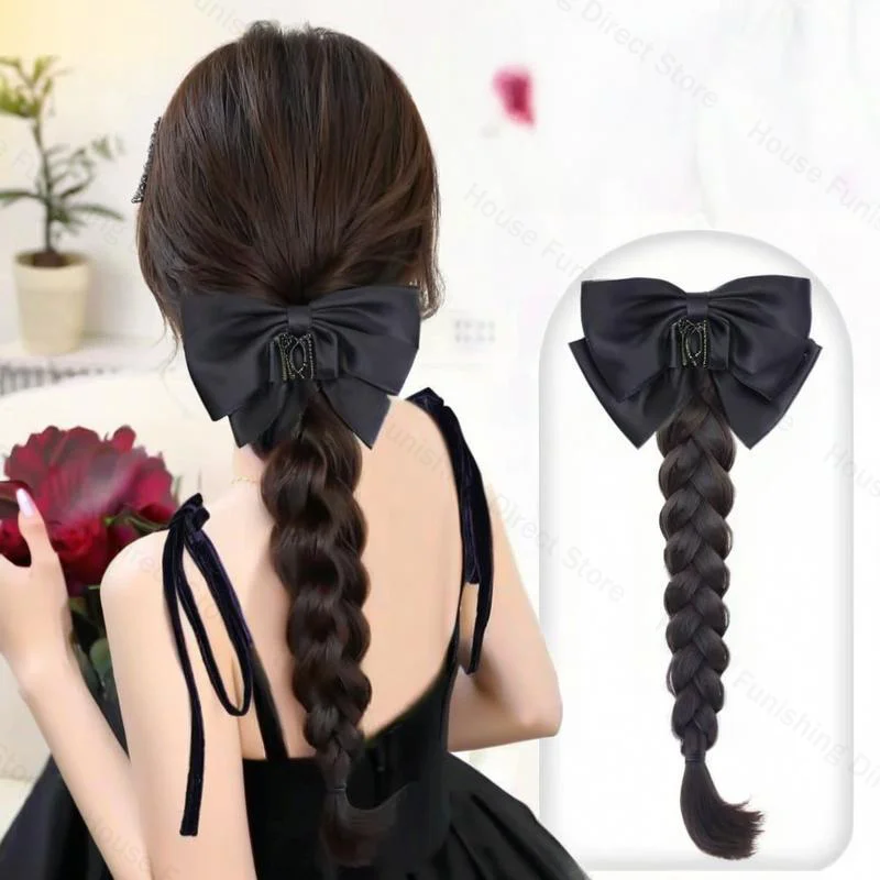 Cosplay Prop Bow - 새로운 클로 클립 보우 가발 포니