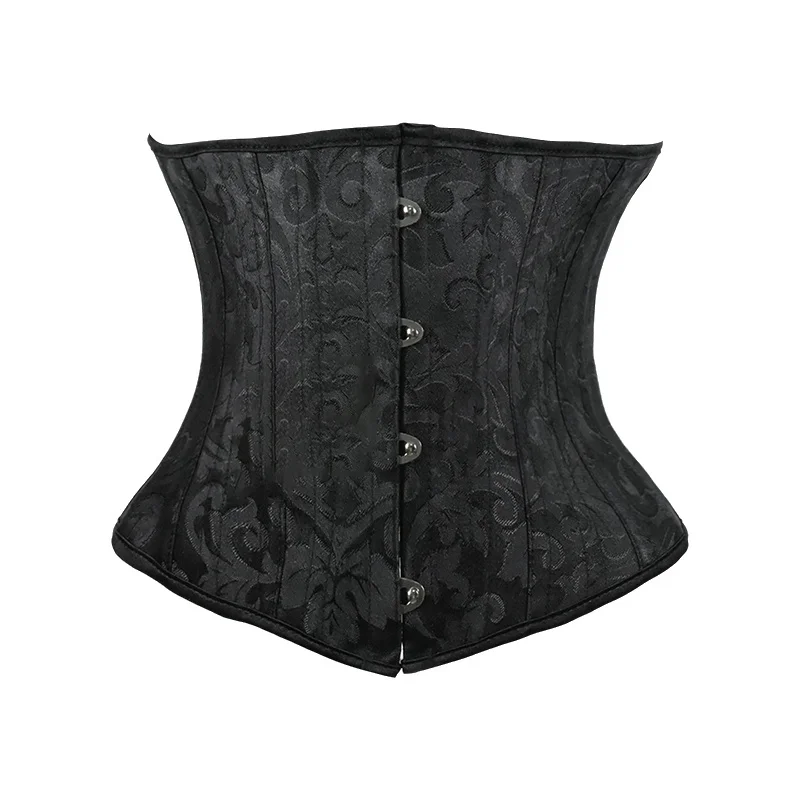 Boning Corset Steel - 언더버스트 화이트 블랙 코르셋 여성 벨트