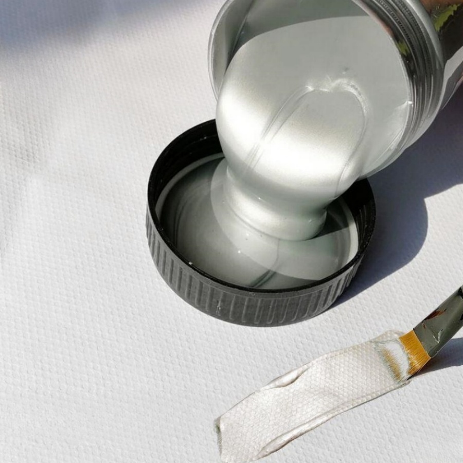 Metallic Spray Paint - 50/100/300ml 실버 아크릴 페인트 금속 진주빛