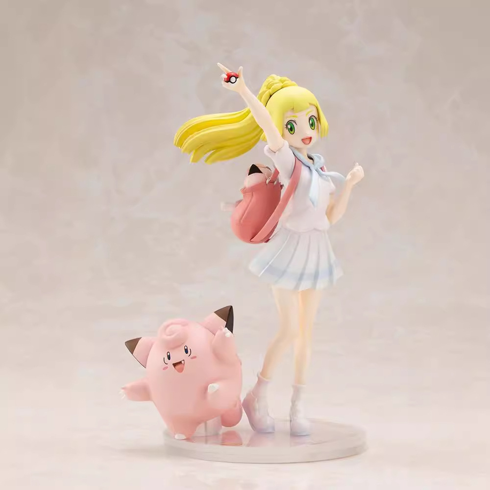 귀여운 애니메이션 포켓몬 릴리 & 클레페어리 1/8,  - Kotobukiya Artfx 리뷰 및 가격
