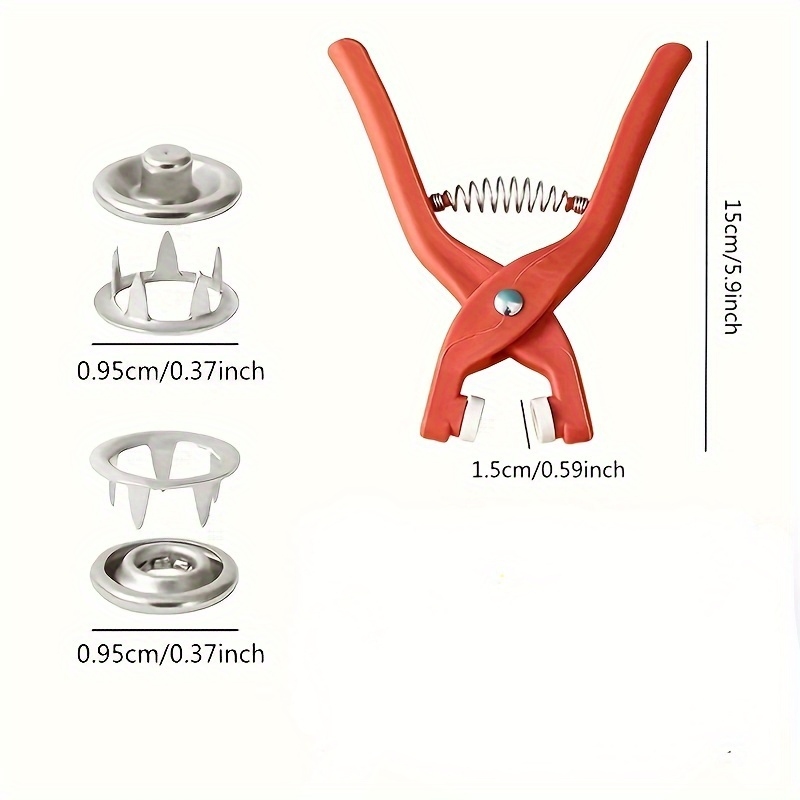 수작업용 스냅 패스너 플라이어 50세트, DIY 재봉  - Snap Fastener Set 리뷰 및 가격