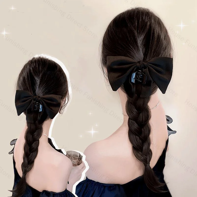새로운 클로 클립 보우 가발 포니 테일 파악 클립 유형 - Cosplay Prop Bow 리뷰 및 가격