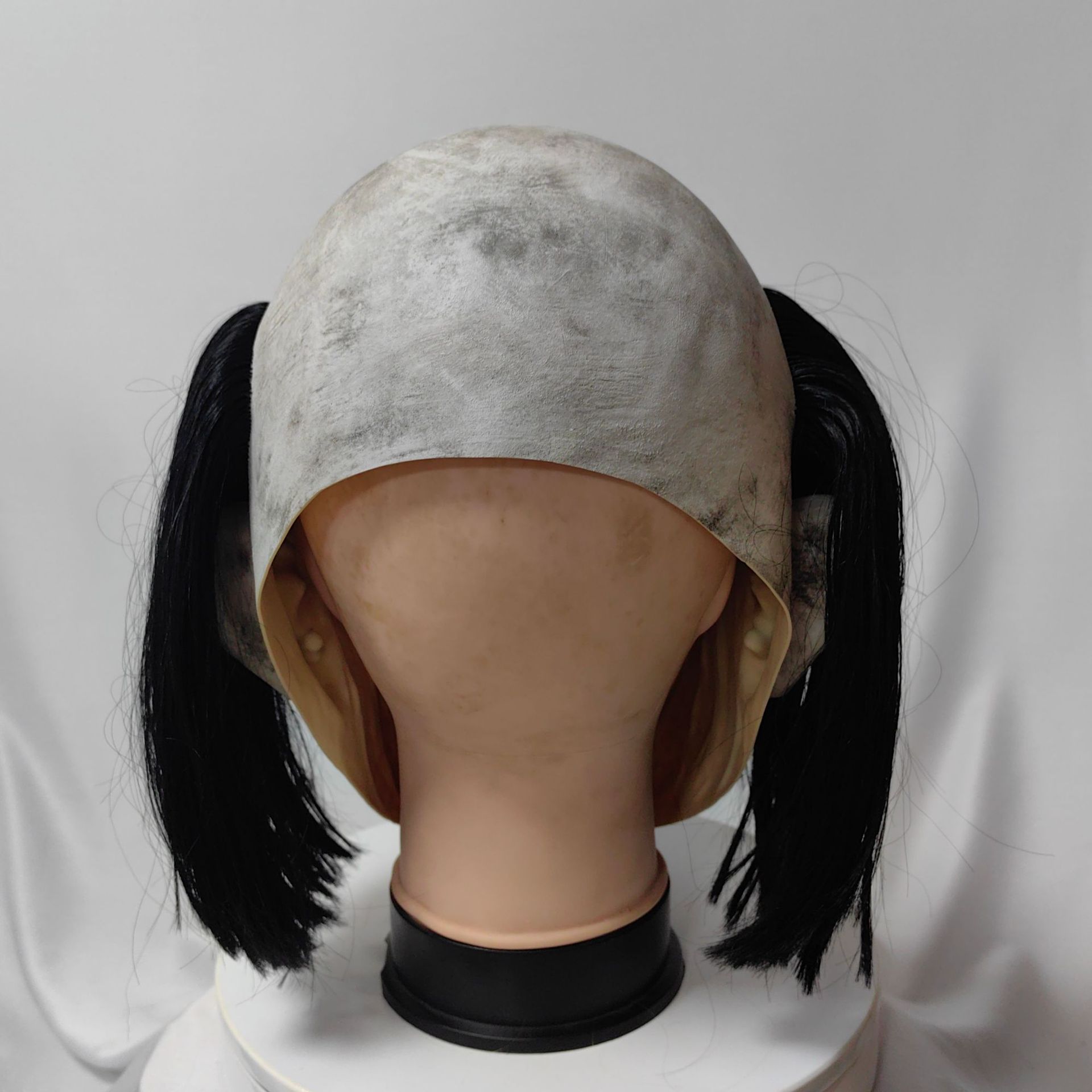 무서운 웃는 광대 마스크 코스프레 호러 검은 코털 조커 - Briar Cosplay Prop 리뷰 및 가격