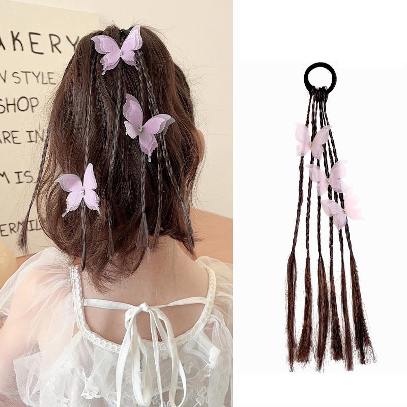 1PC 소녀 활 토끼 귀 가발 포니 테일 머리띠 고무  - Cosplay Prop Bow 리뷰 및 가격