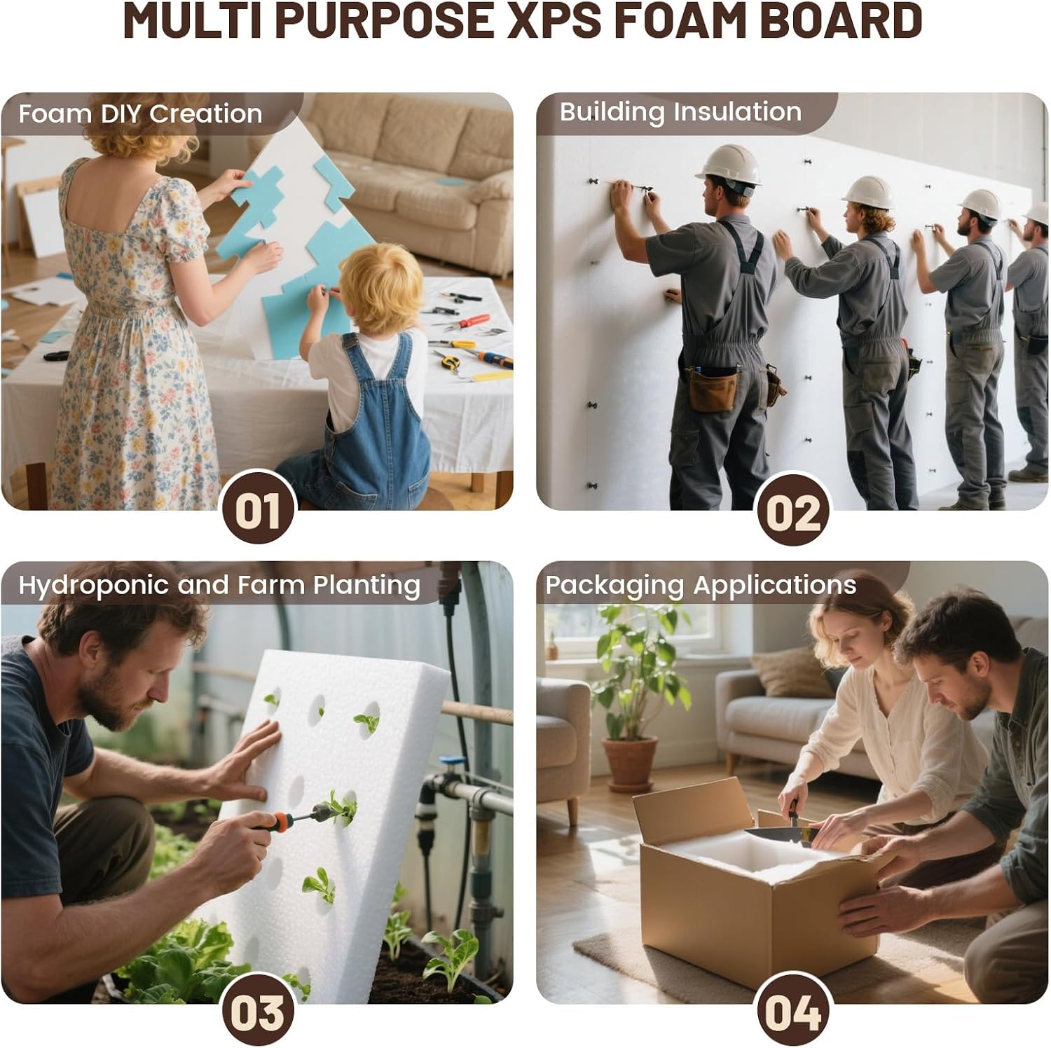 고밀도 XPS 대형 폼보드, 2개입, 47x23.5x2 - Cosplay Prop Foam Board 리뷰 및 가격